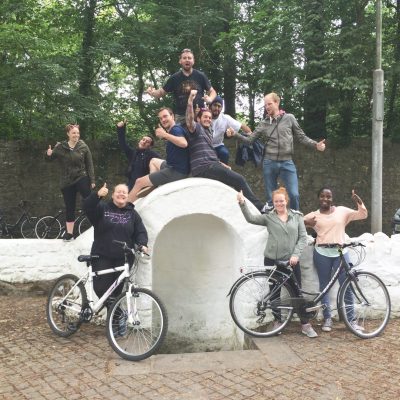 group on kilkenny cycling tour
