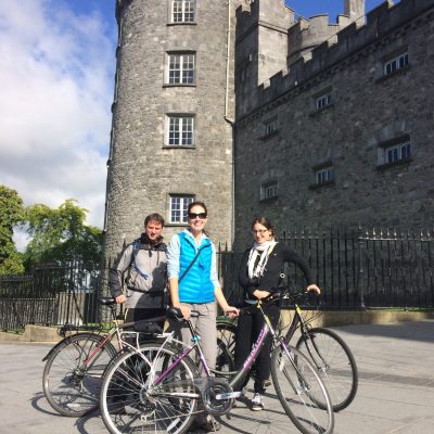 women on cycling tour kilkenny