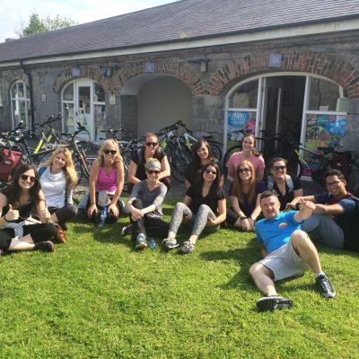 Our Grateful Clients pose for picture at the office in Kilkenny