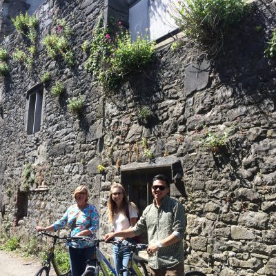 Clients of Kilkenny Cycling Tours Enjoy the fresh air