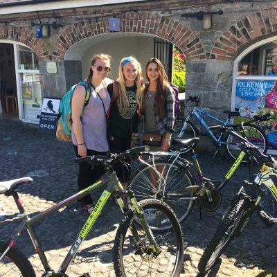 Rented Bicycle Tours Kilkenny Happy Clients