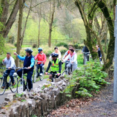 group on kilkenny cycling tour