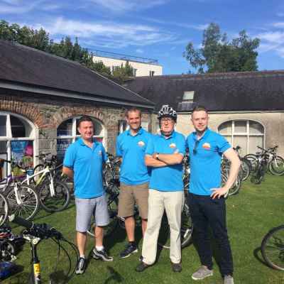 Staff of Kilkenny Cycling Tours