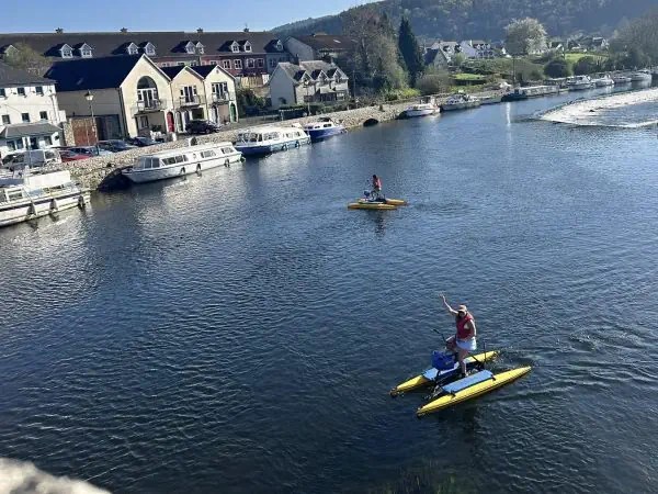 Exploring the River Barrow at Graiguenamanagh with Kilkenny Cycling Tours